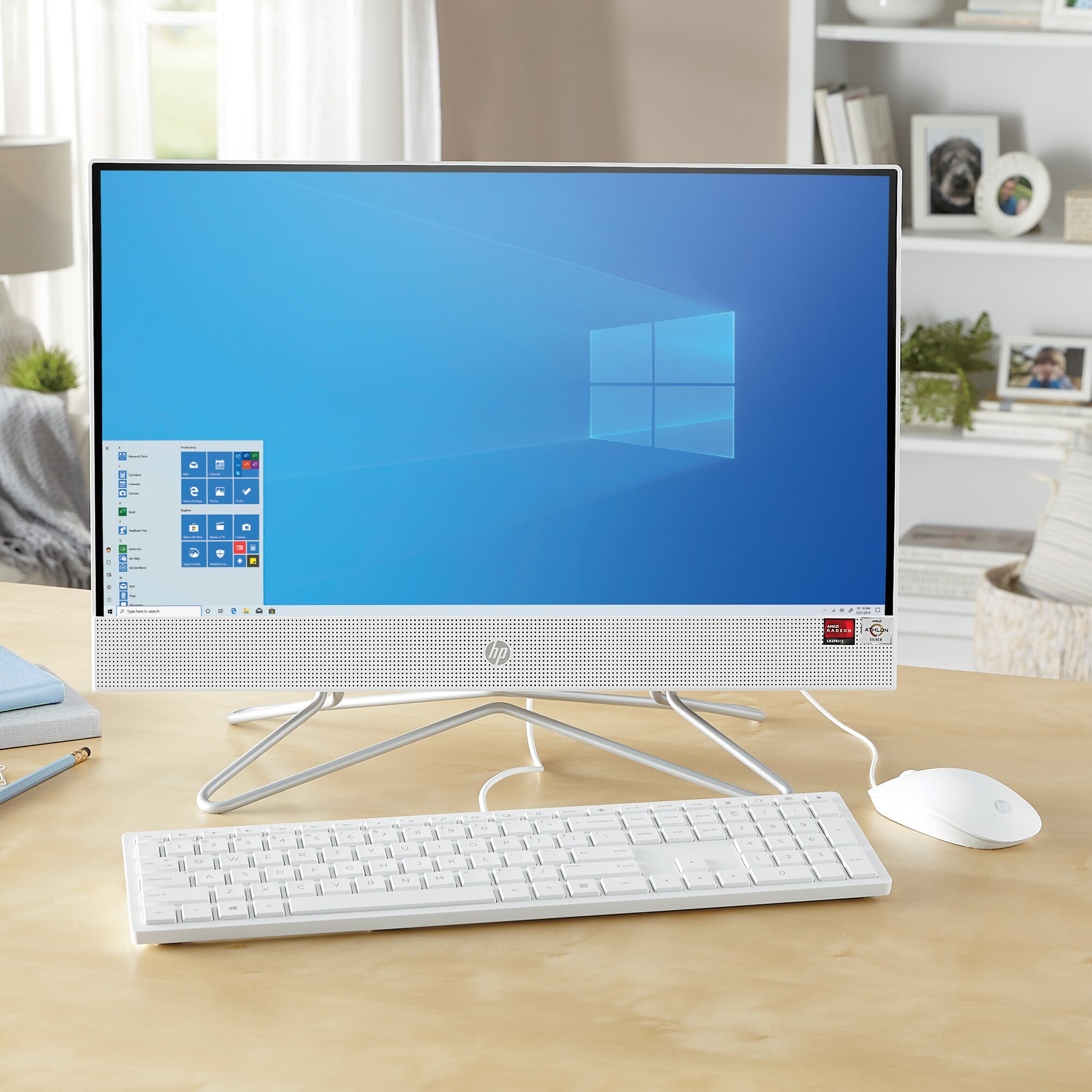 hp desktop all in one