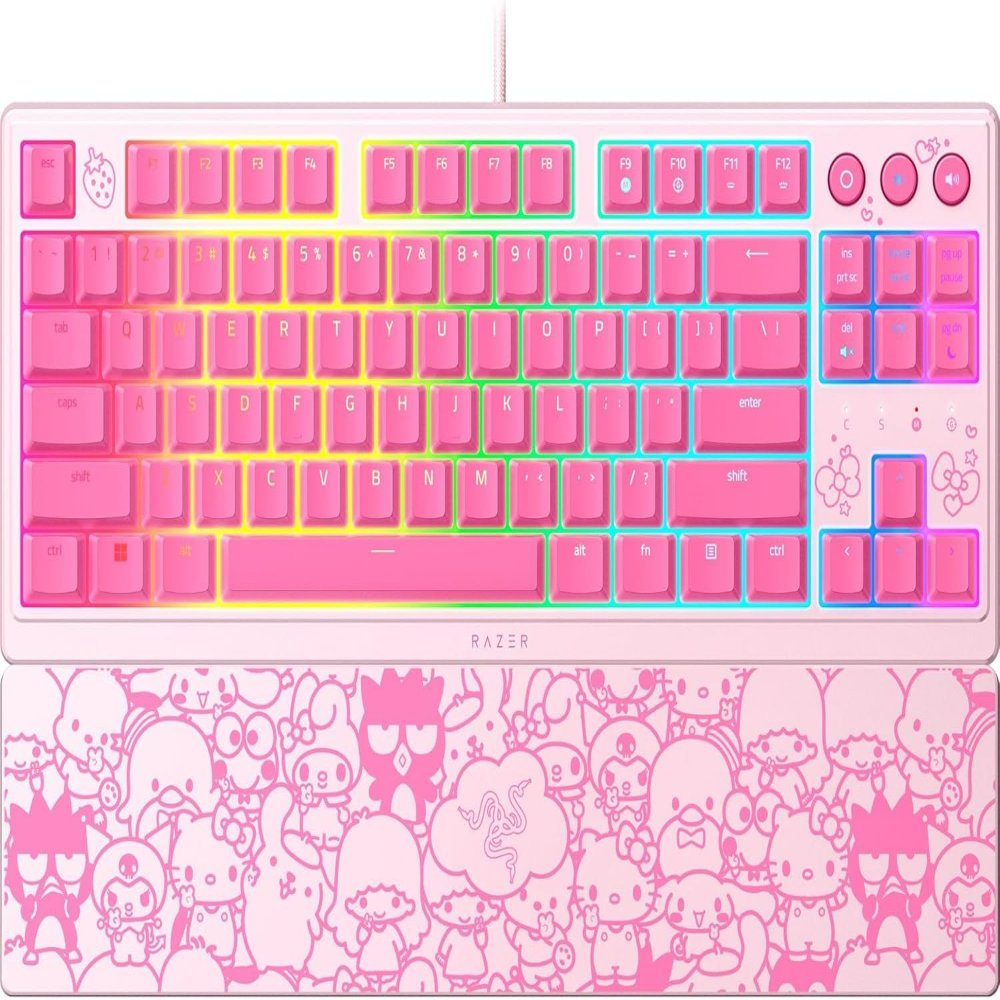 pink keyboard