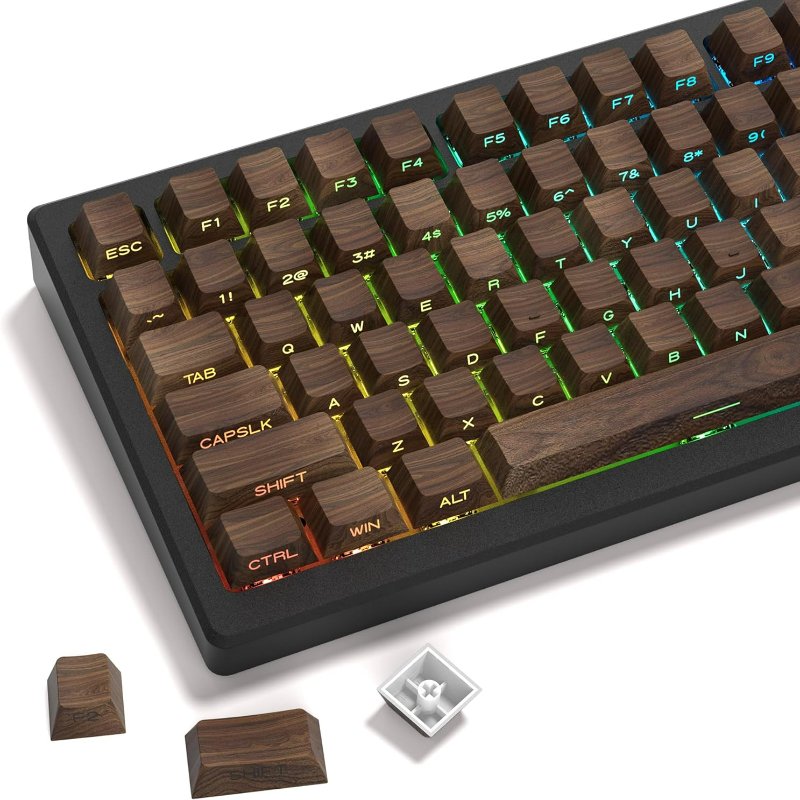 wooden keyboard