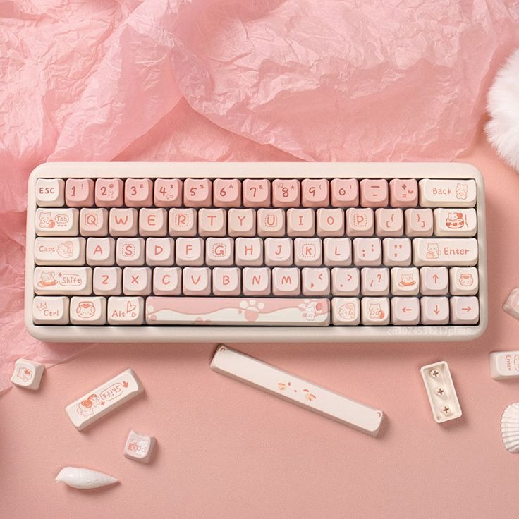 pink keyboard